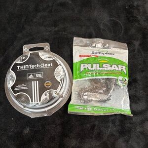 Adidas & Pulsar spikes & cleats- NEW IN PACKAGE